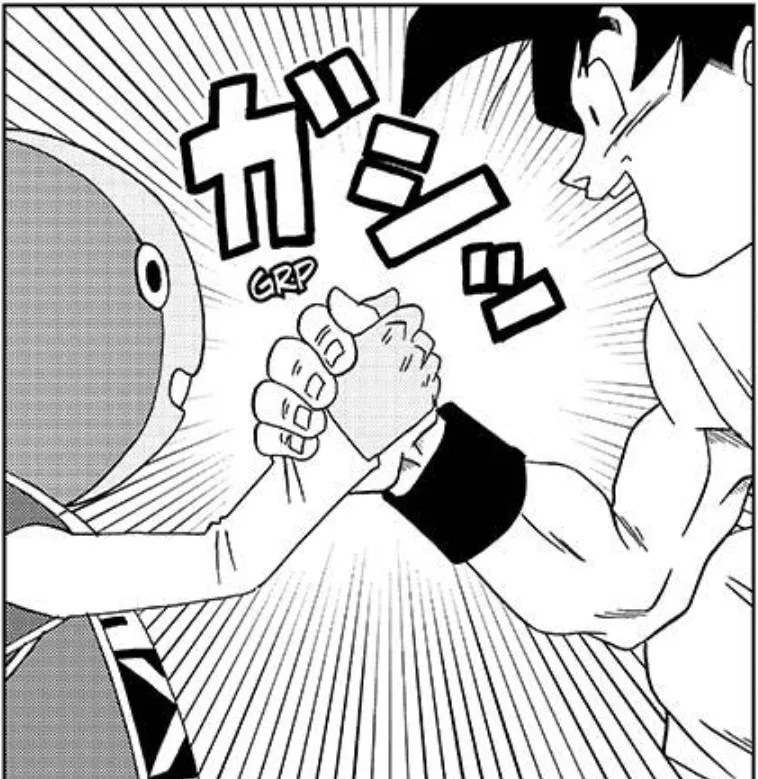 Dragon Ball Super chapter 13 page 36. Toriyama, following this trope of “small, but mighty,” depicted Zeno, the indisputably most powerful character in the Dragon Ball multiverse, as a small child.