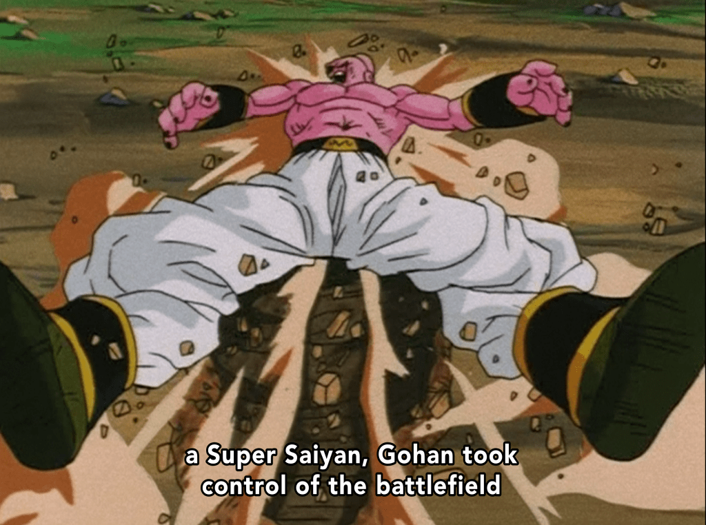 Funimation's dub of Dragon Ball Z episode 264