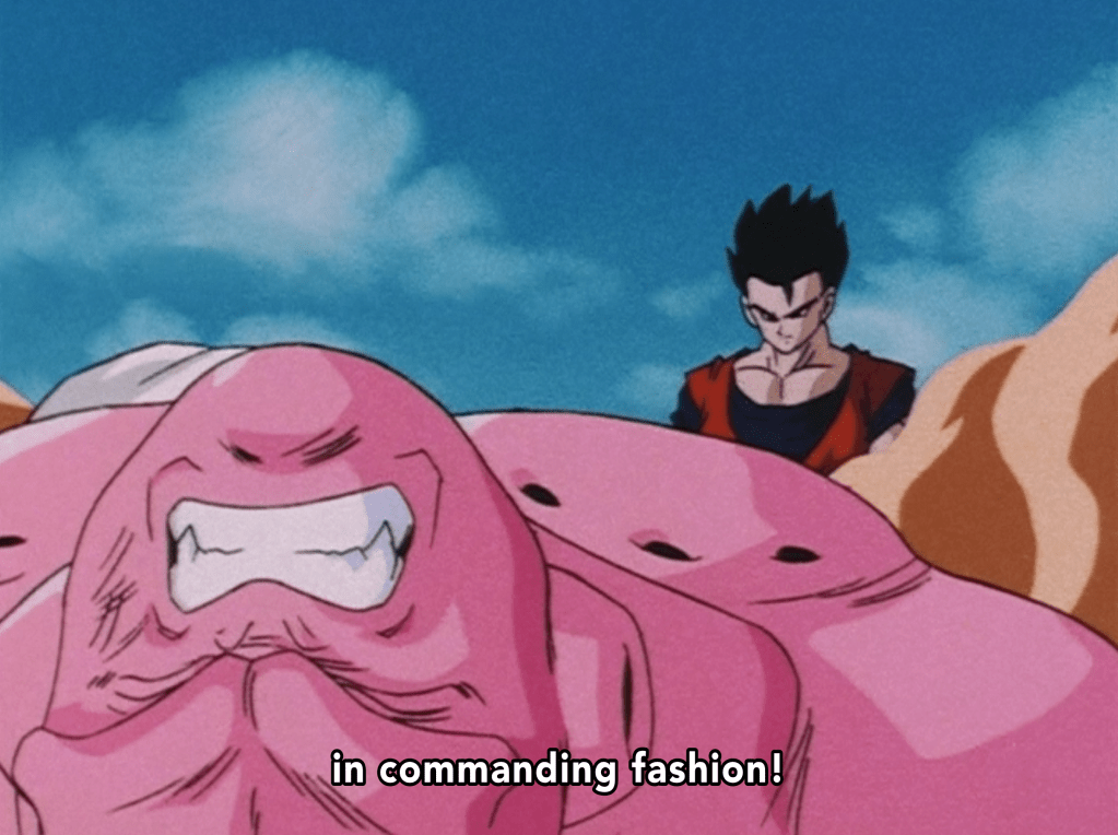 Funimation's dub of Dragon Ball Z episode 264