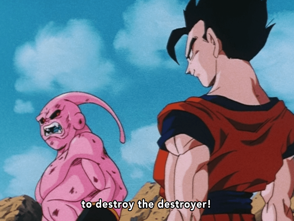 Funimation's dub of Dragon Ball Z episode 264