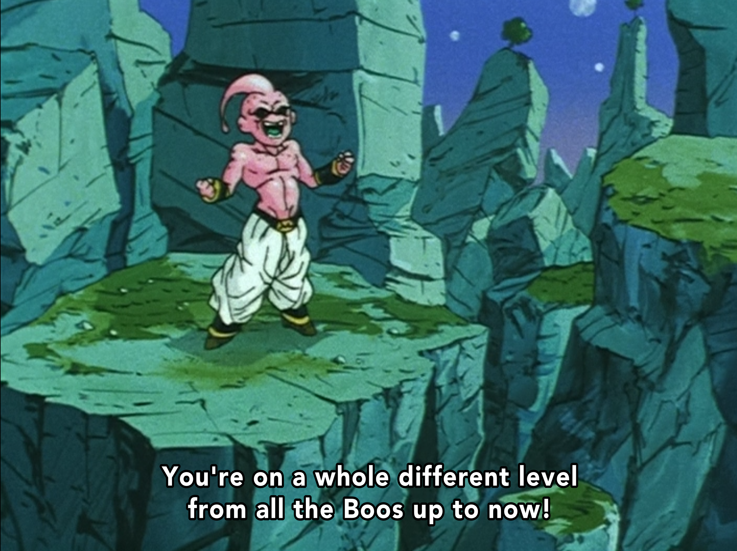 Spoken by Goku at the start of Dragon Ball Z episode 280