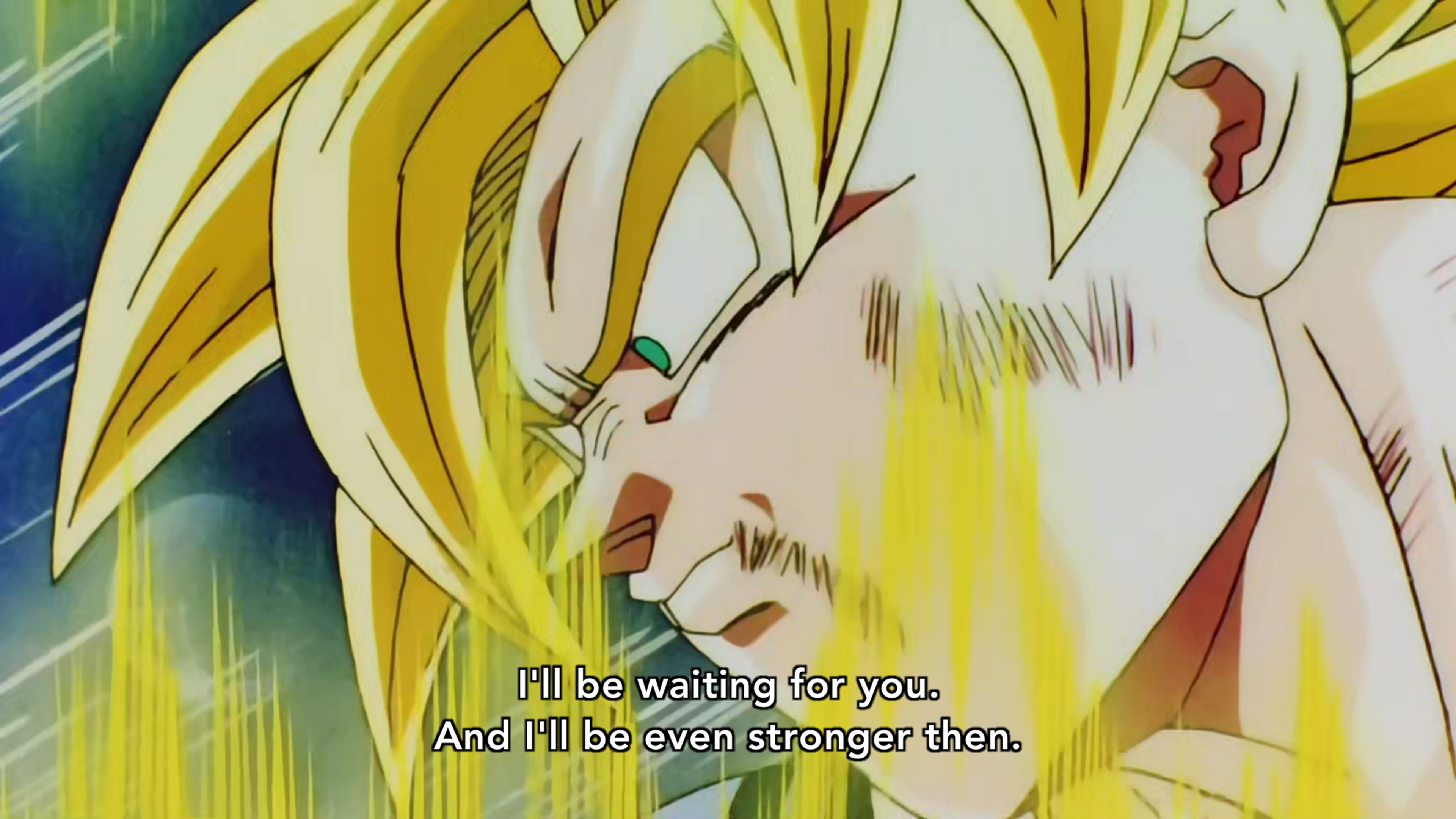 Spoken by Goku in Dragon Ball Kai episode 164