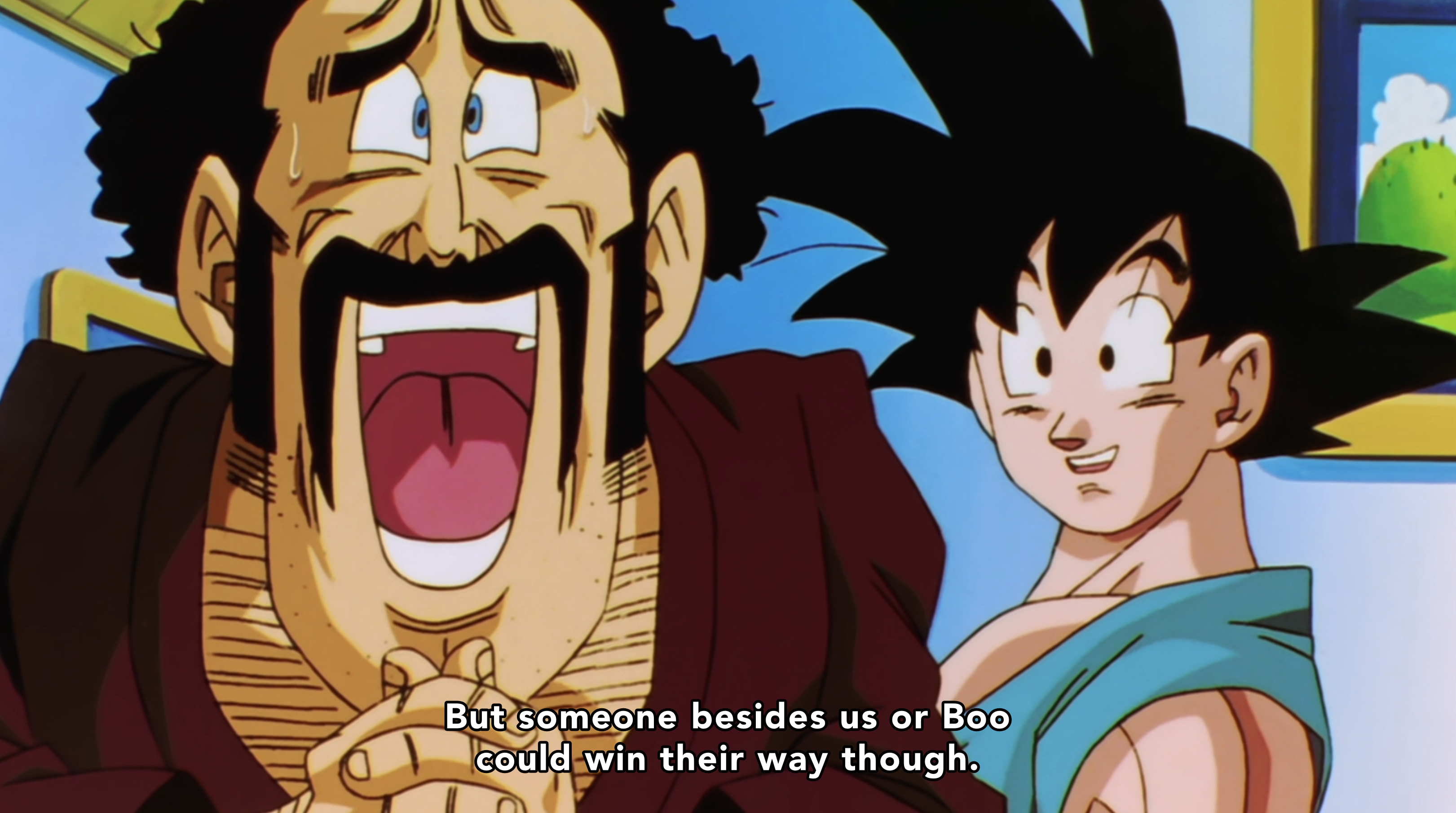 Spoken by Goku in Dragon Ball Kai episode 166