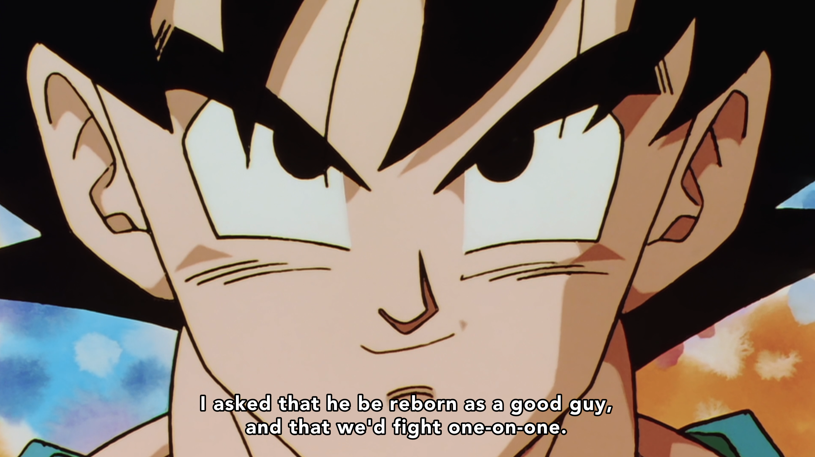 Spoken by Goku in Dragon Ball Kai episode 166