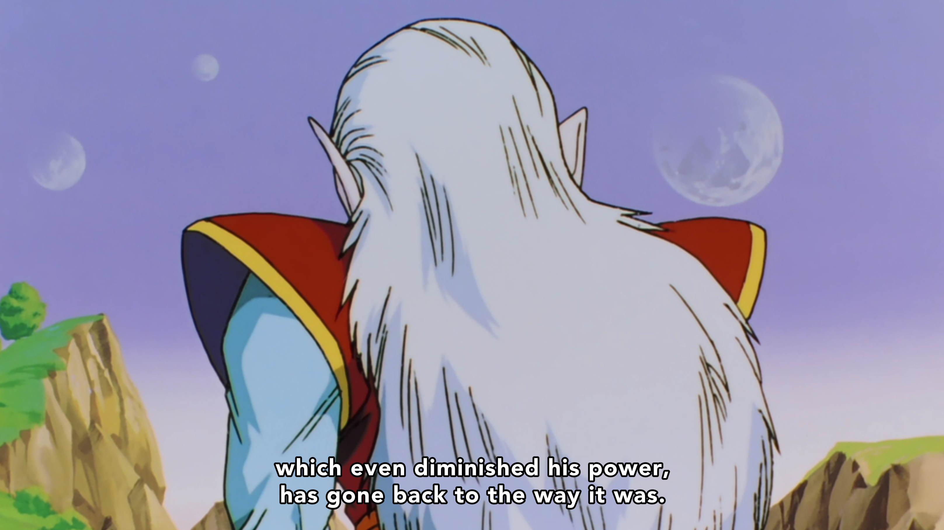 Spoken by Kibitoshin in Dragon Ball Kai episode 157