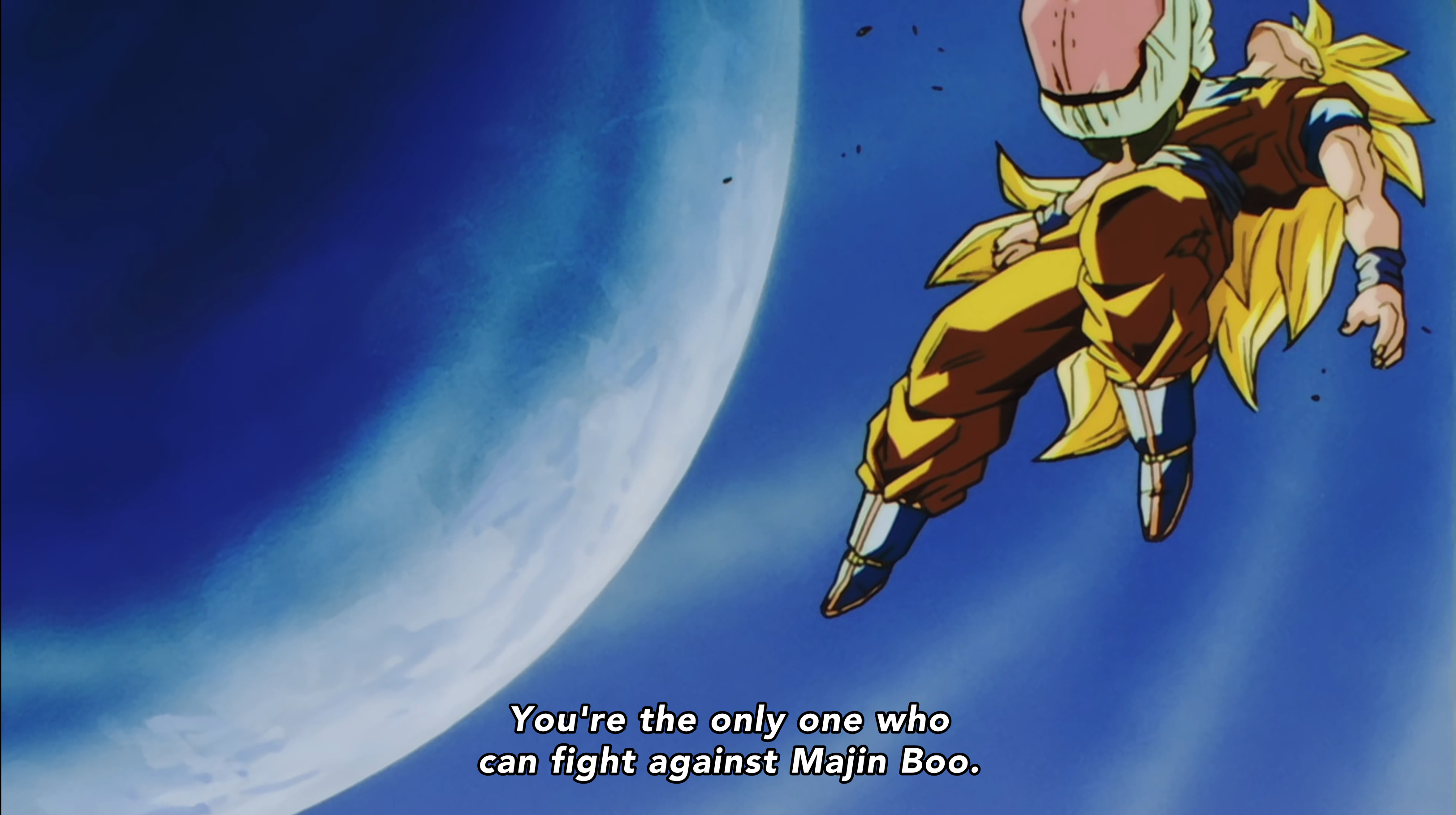 Spoken by Vegeta at the end of Dragon Ball Kai episode 158