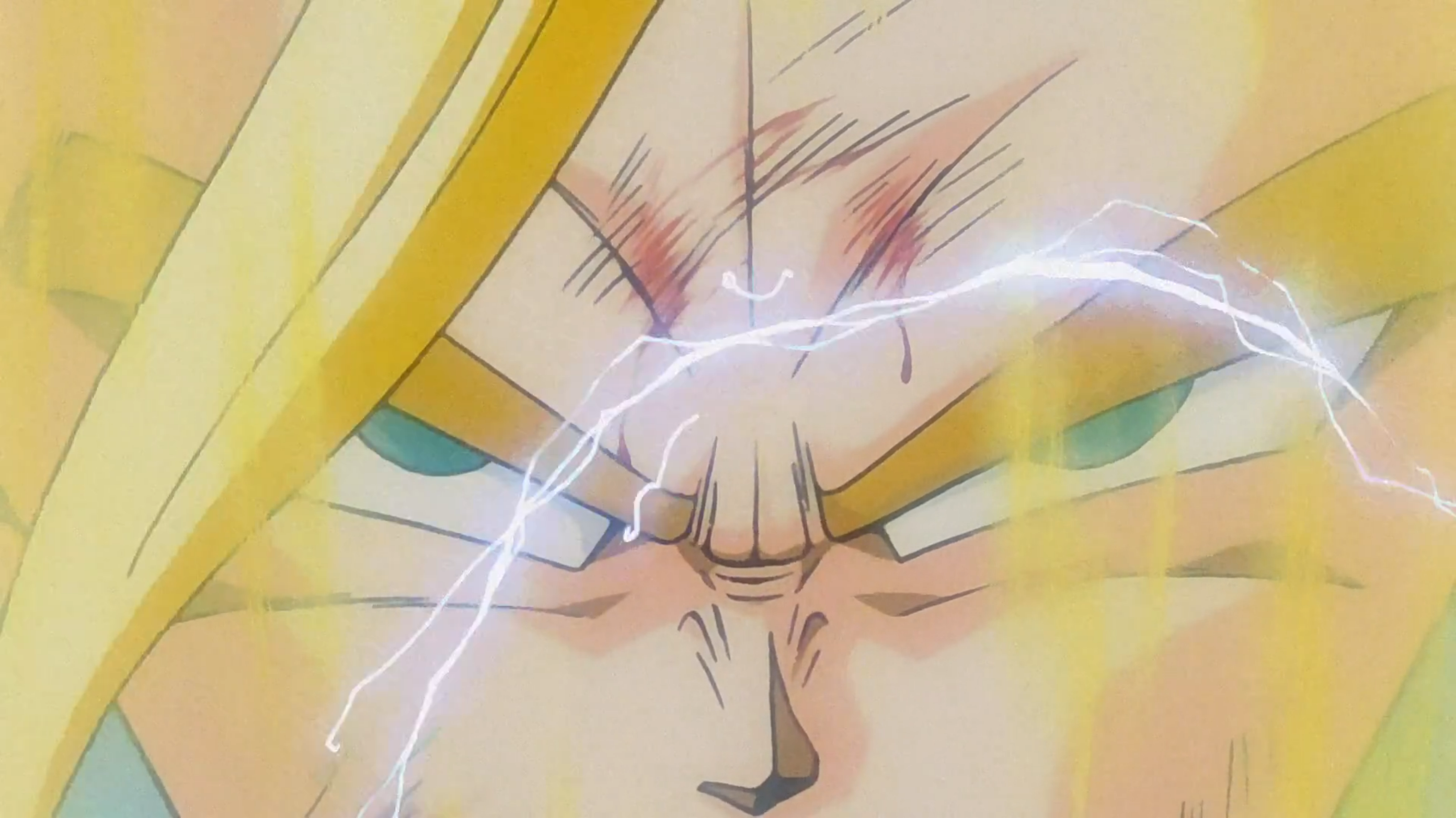 Super Saiyan 2 Gohan in Dragon Ball Z episode 185