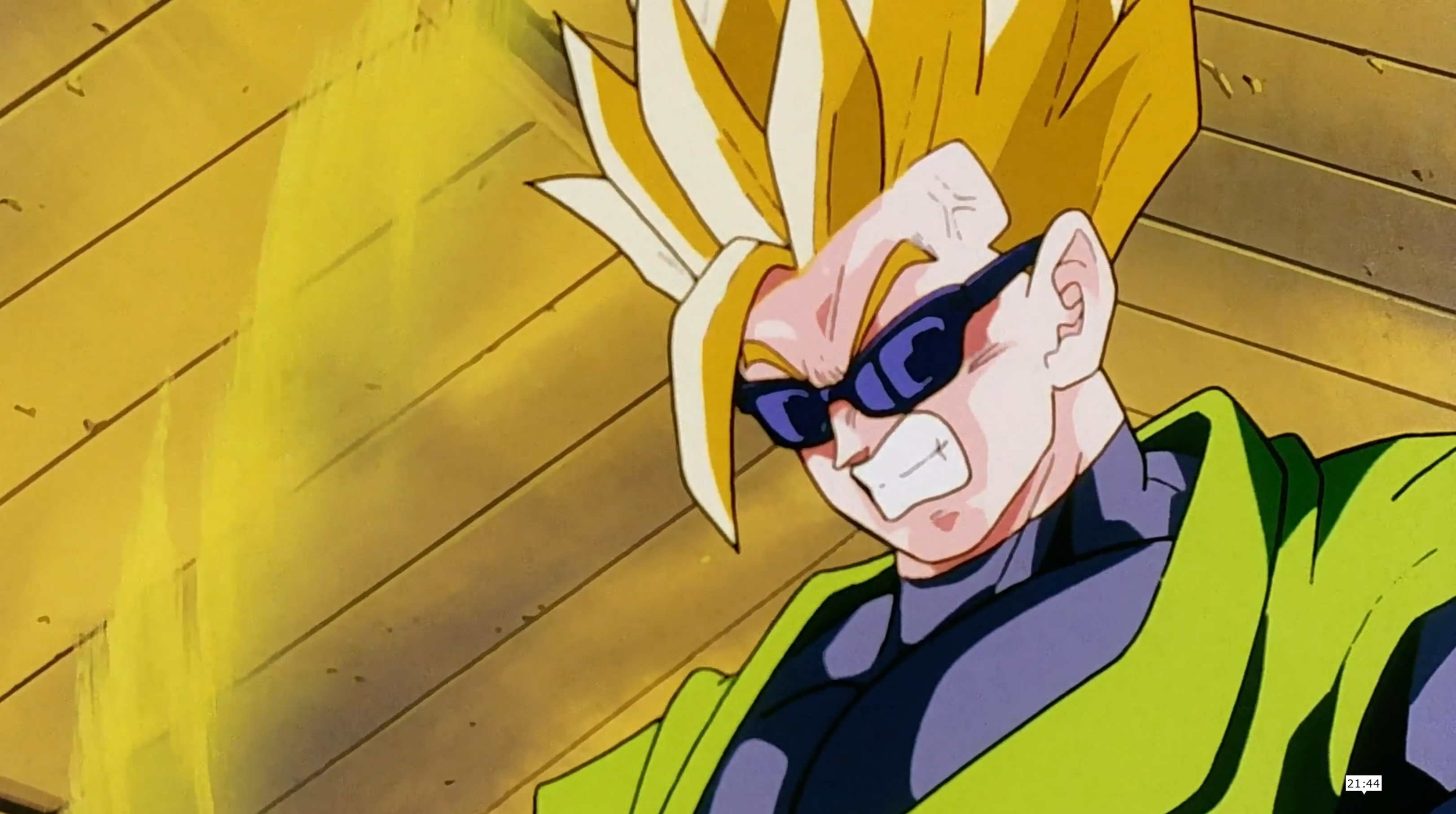 Super Saiyan Gohan in Dragon Ball Z episode 217