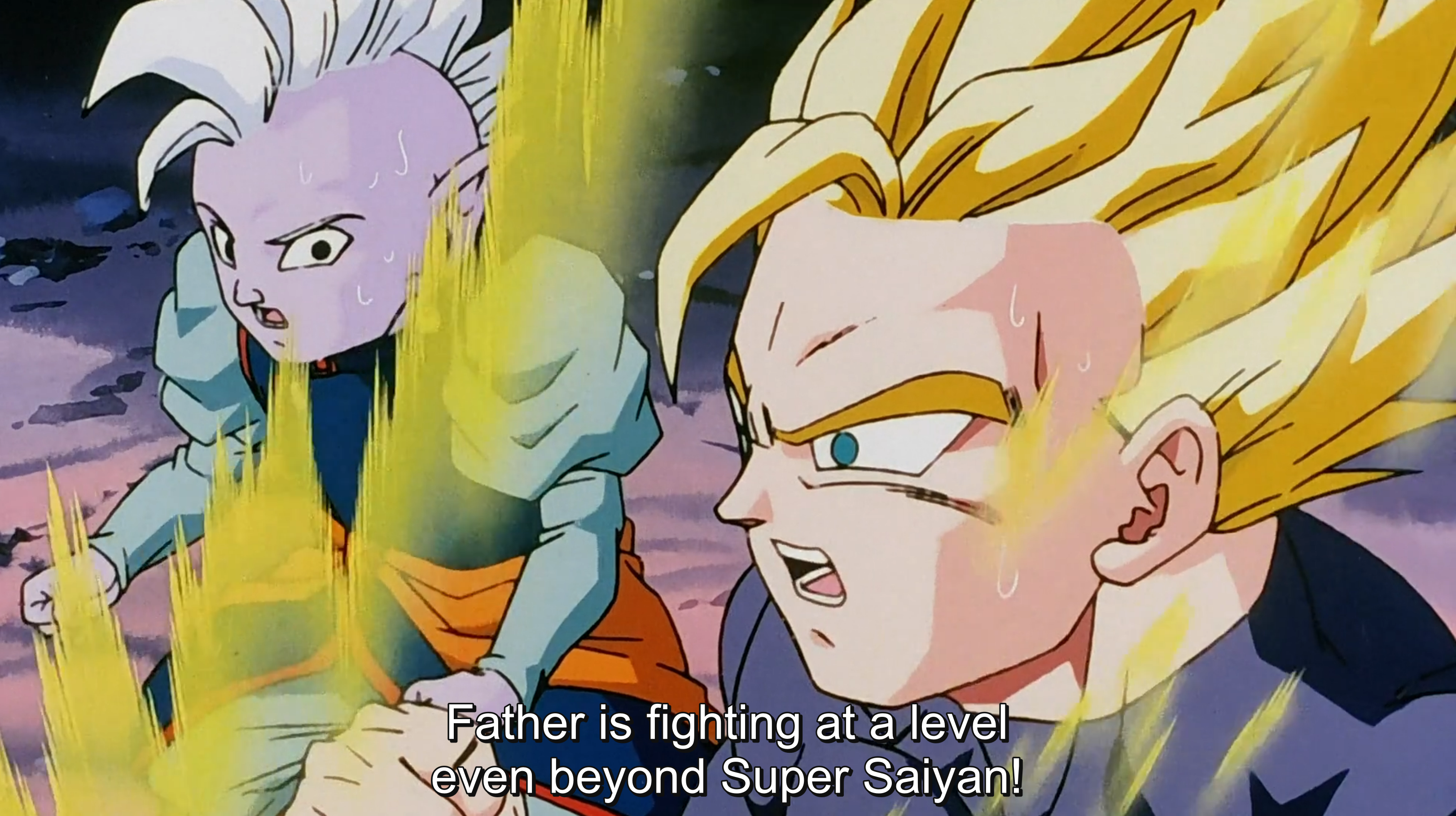 Super Saiyan Gohan in Dragon Ball Z episode 231