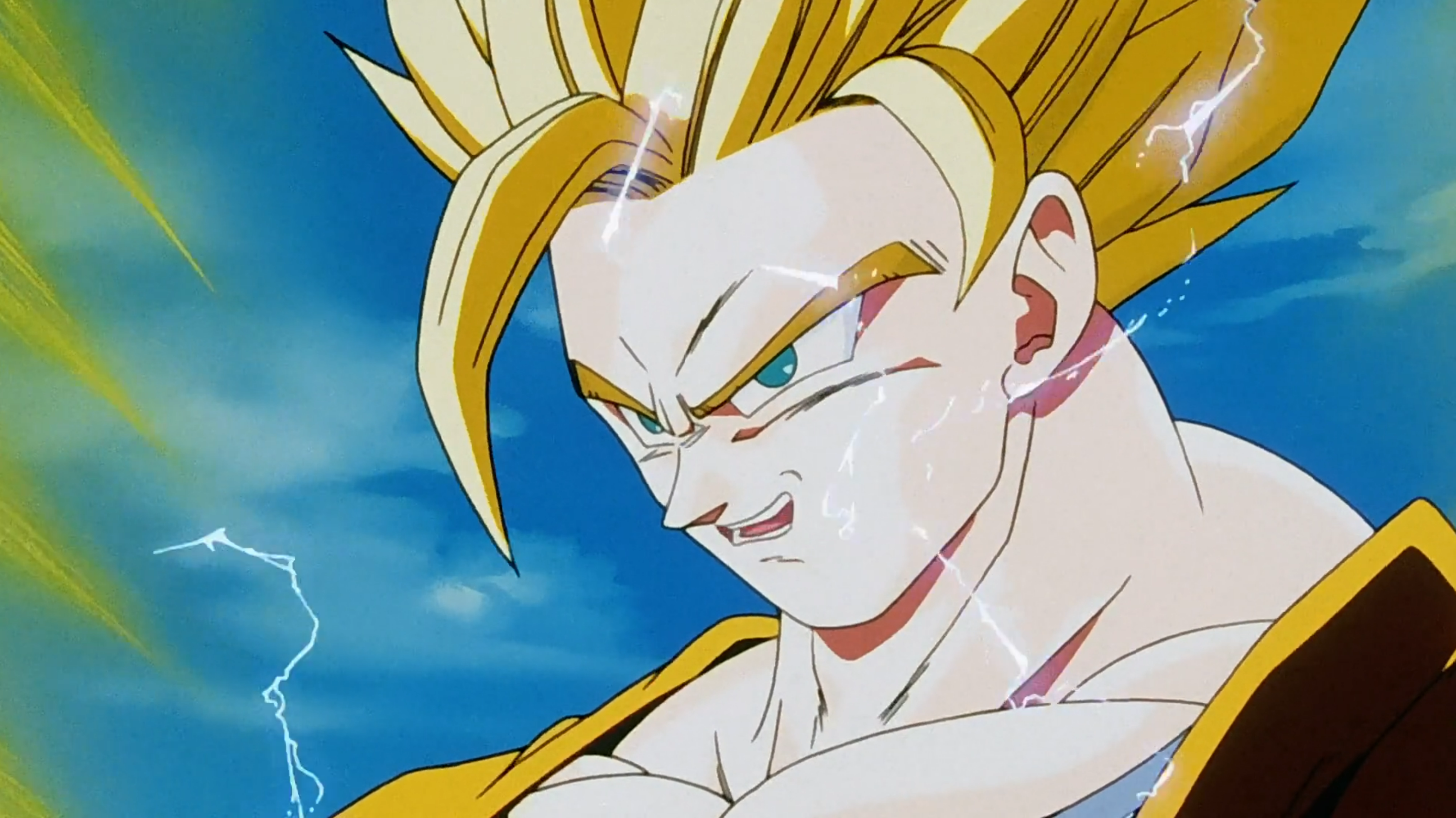 Super Saiyan 2 Goku in Dragon Ball Z episode 245