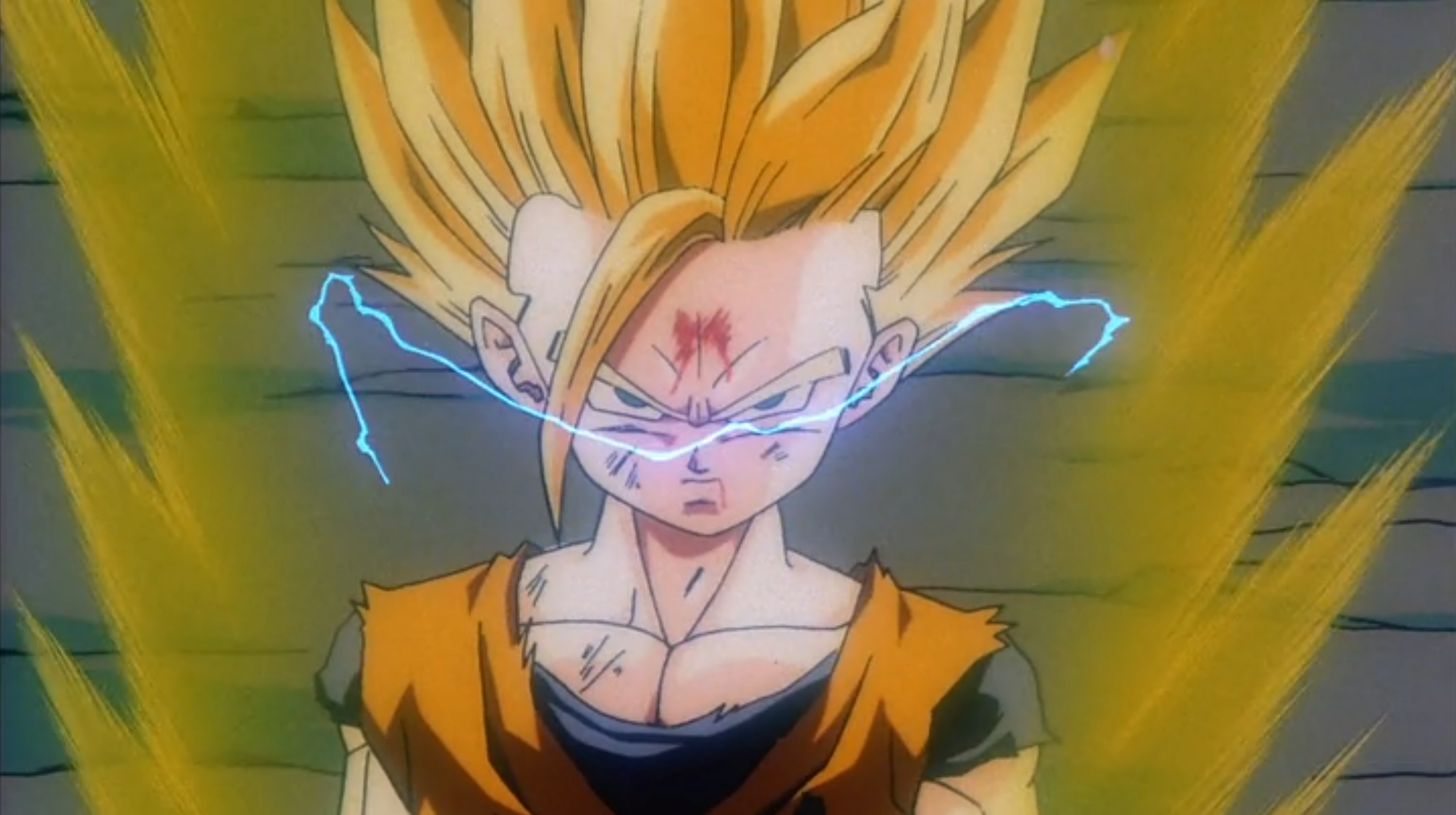 Super Saiyan 2 Gohan in Dragon Ball Z: Bojack Unbound