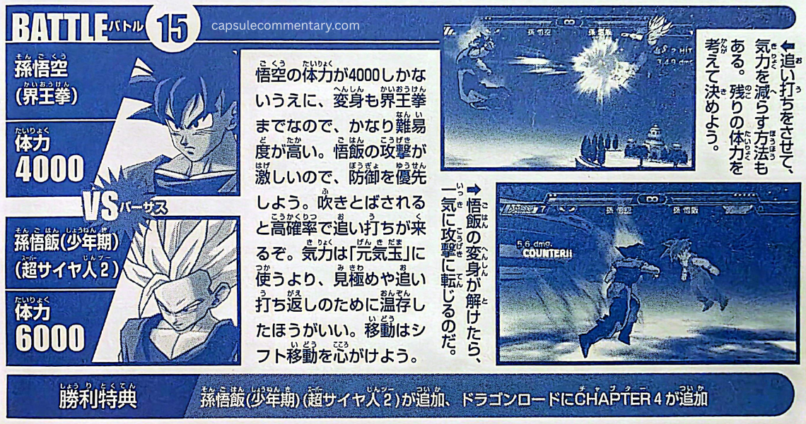 Dragon Ball Z: Shin Budokai Official Game Guide page 73