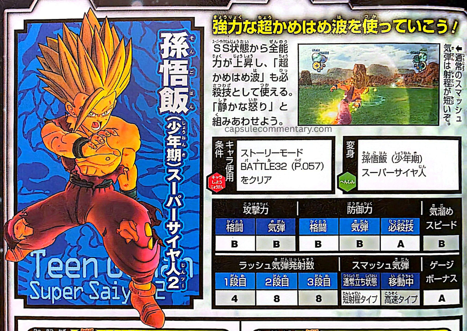 Dragon Ball Ultimate Blast Official Game Guide page 110
