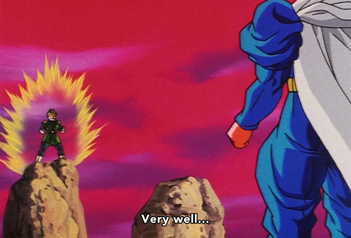Spoken by Dabura in Dragon Ball Z episode 227