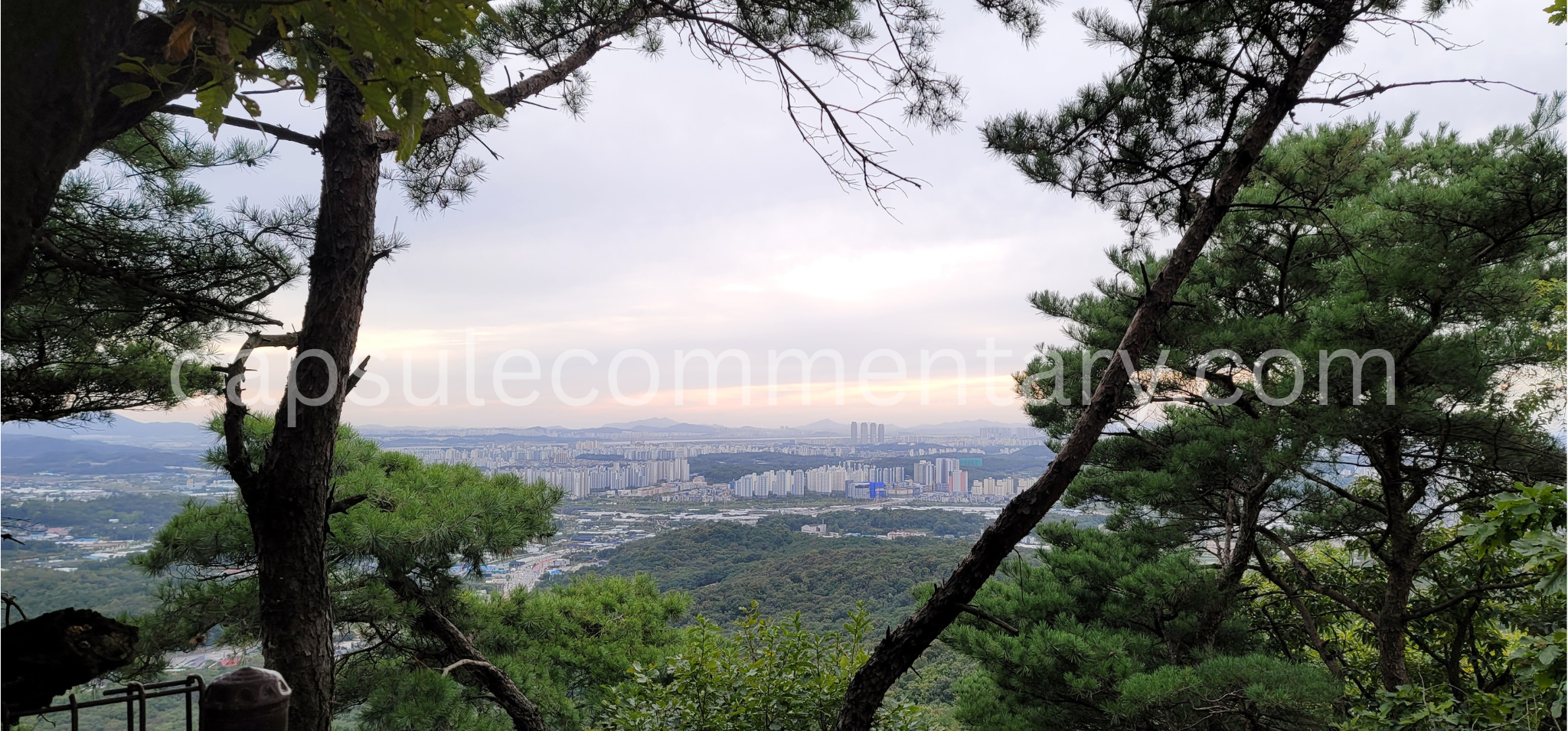 앵봉산에서 본 풍경 View from Aengbongsan