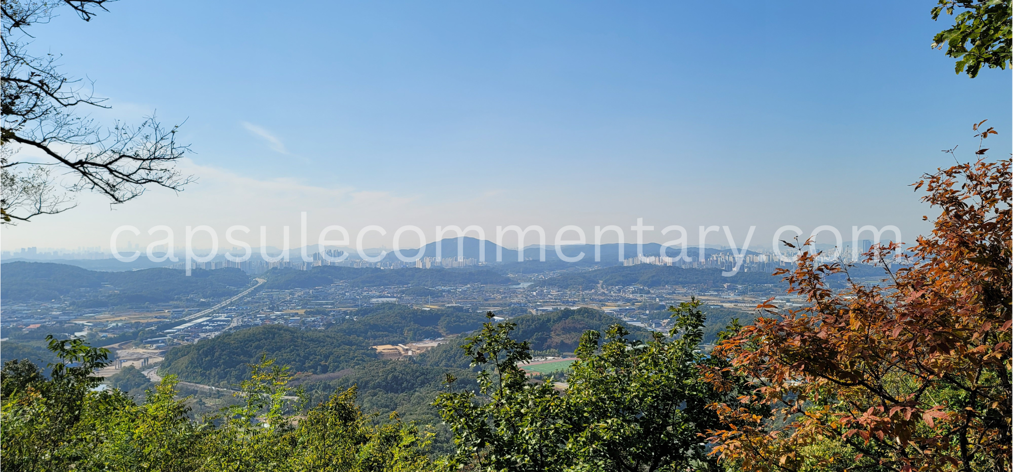 광명 구름산에서 본 풍경 View from Gureumsan in Gwangmyeong