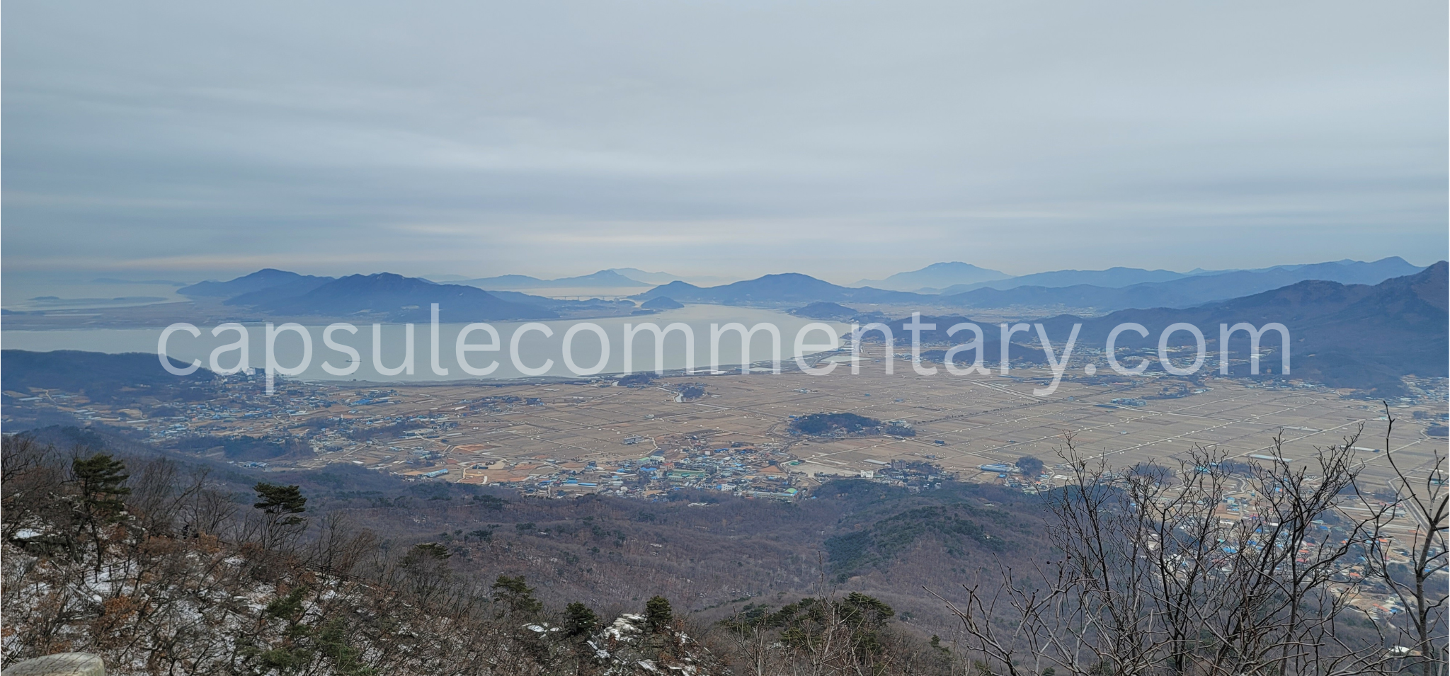 인천 마니산에서 본 풍경 View from Manisan in Incheon