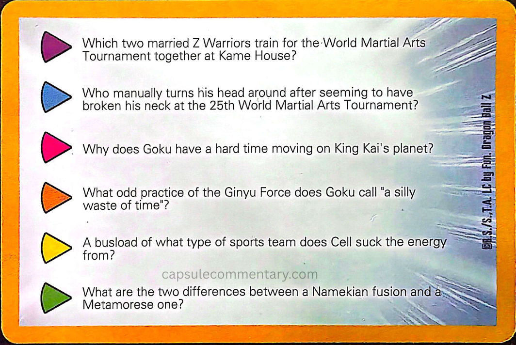 Trivial Pursuit: Dragon Ball Z