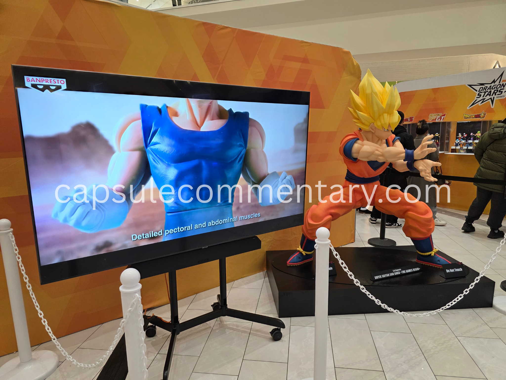Dragon Ball Pop-Up Tour USA 2026 at the American Dream Mall in East Rutherford, New Jersey