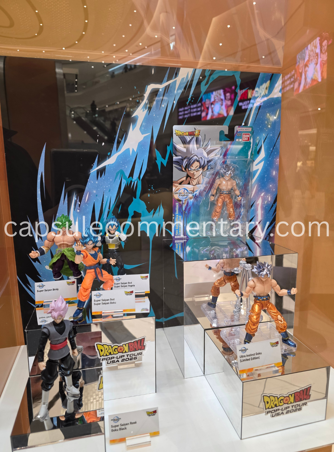 Dragon Ball Pop-Up Tour USA 2026 at the American Dream Mall in East Rutherford, New Jersey