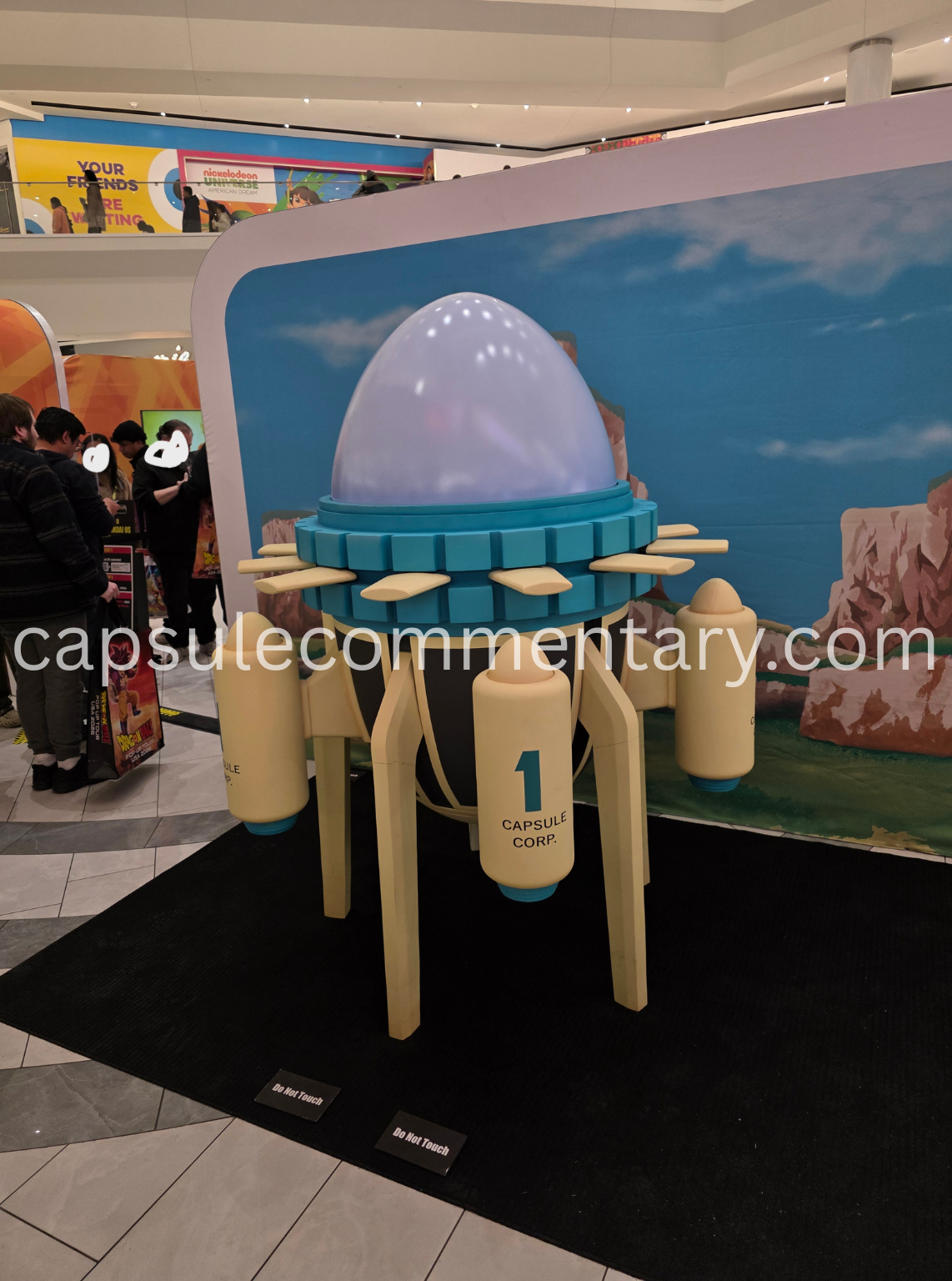 Dragon Ball Pop-Up Tour USA 2026 at the American Dream Mall in East Rutherford, New Jersey