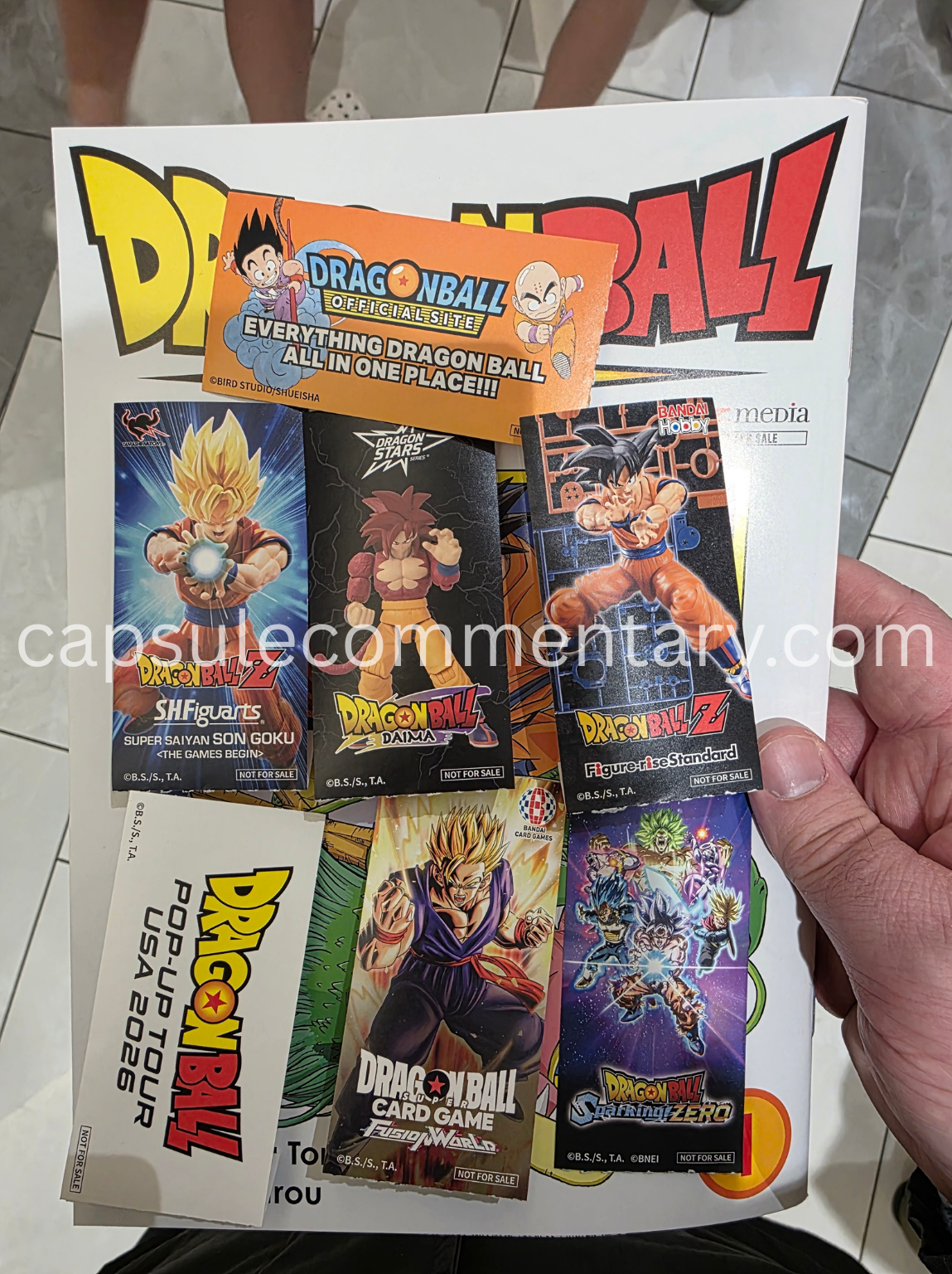 Dragon Ball Pop-Up Tour USA 2026 at the American Dream Mall in East Rutherford, New Jersey