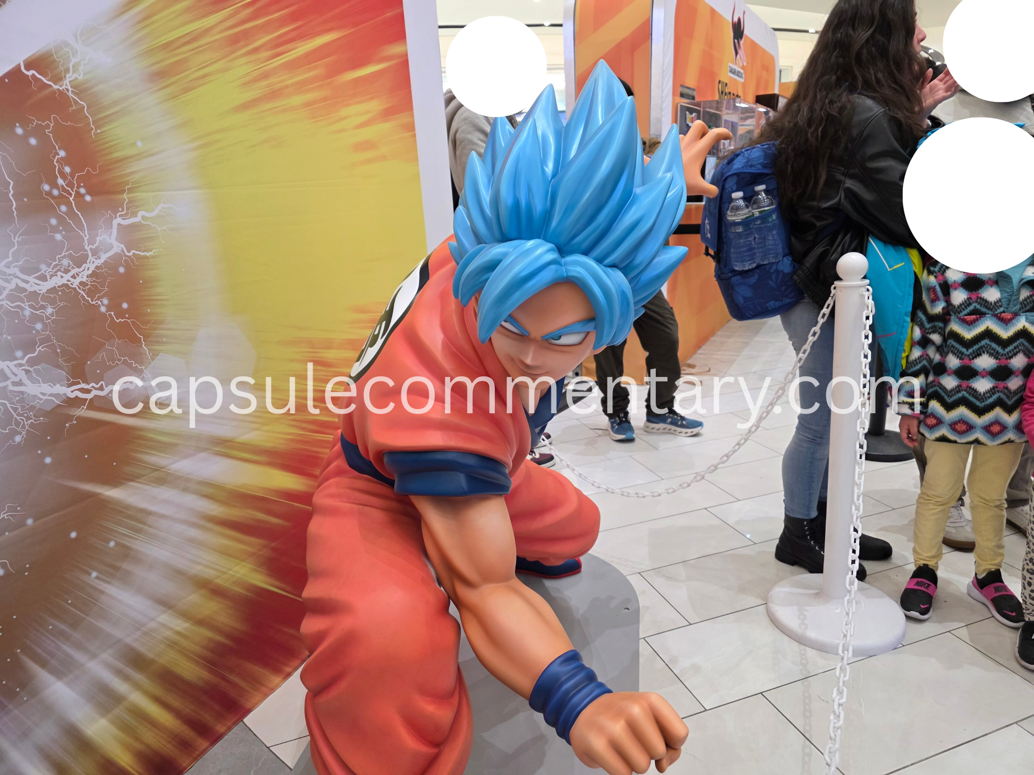 Dragon Ball Pop-Up Tour USA 2026 at the American Dream Mall in East Rutherford, New Jersey