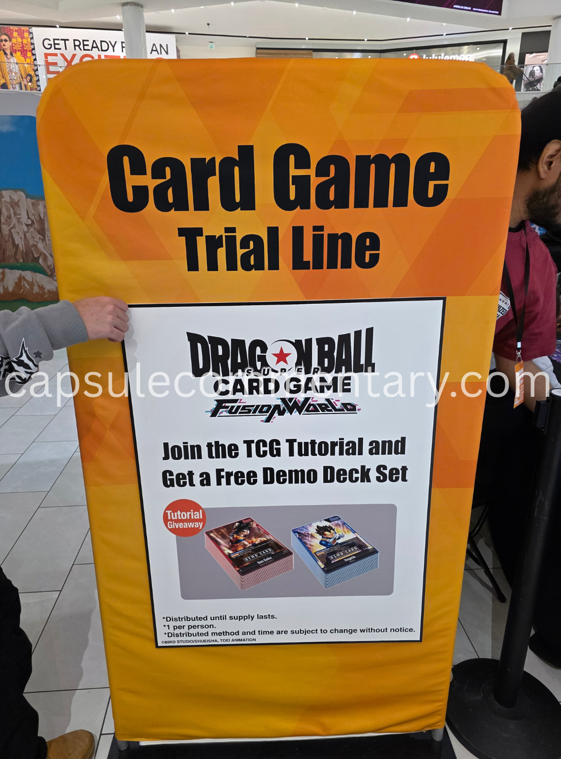 Dragon Ball Pop-Up Tour USA 2026 at the American Dream Mall in East Rutherford, New Jersey