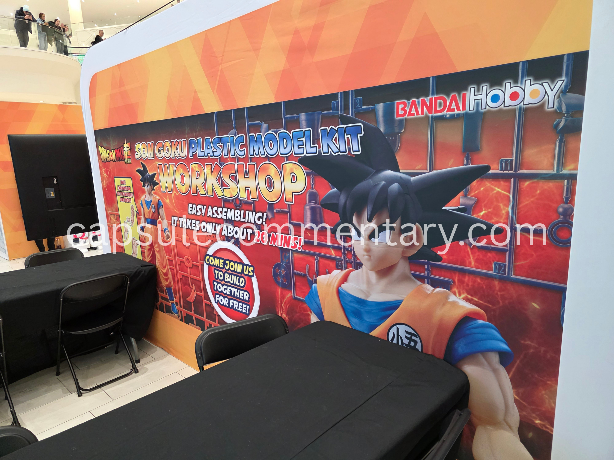 Dragon Ball Pop-Up Tour USA 2026 at the American Dream Mall in East Rutherford, New Jersey