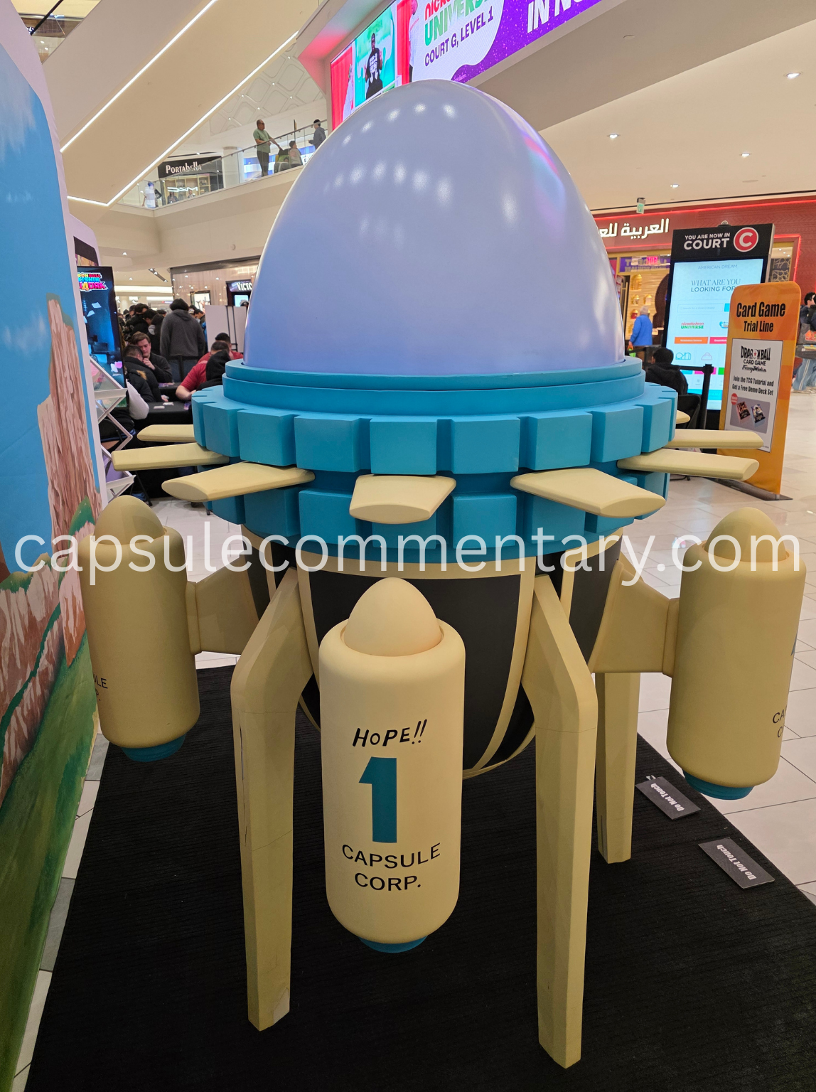 Dragon Ball Pop-Up Tour USA 2026 at the American Dream Mall in East Rutherford, New Jersey